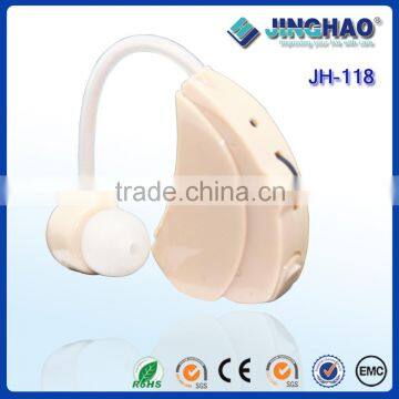 Hot selling best new analogue sound amplifier behind the ear economic hearing aid