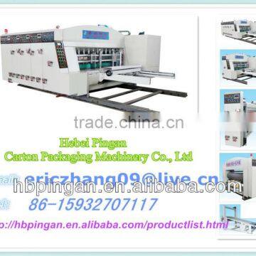 High Speed Printing &Slotting& Die Cutting Machine (LEAD EDGE FEEDING)