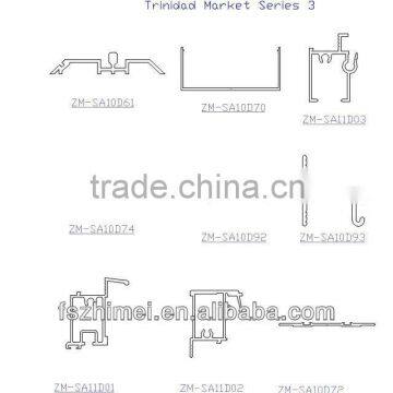 Aluminium windows Frame various of design