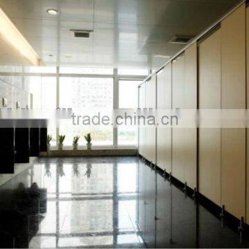 2015 white fashionable toilet partition hpl panel