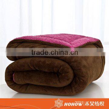 100% polyester polar fleece blankets promotional