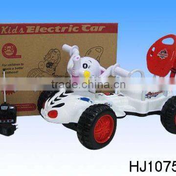 Children car, telephant baby car,B/O ride on car toy with light and music