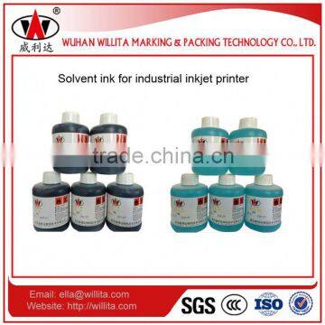 medicine industry Solvent Based ink for ink jet printing machine