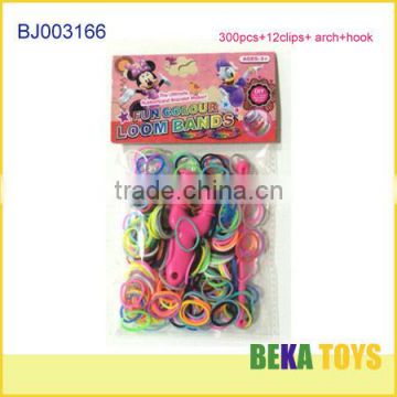 Funny disny diy rubber loom band kit 300pcs