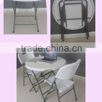 80cm small round plastic folding table