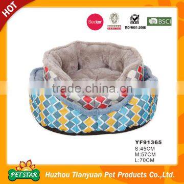 Warm High Quality Oxford Dog Bed