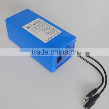 12V cylindrical rechargeable li-ion battery pack for digital products