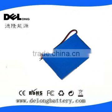 3.7v 2000mah rechargeable lithium polymer battery