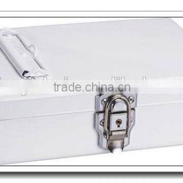 Square shape white color motorcycle rear case