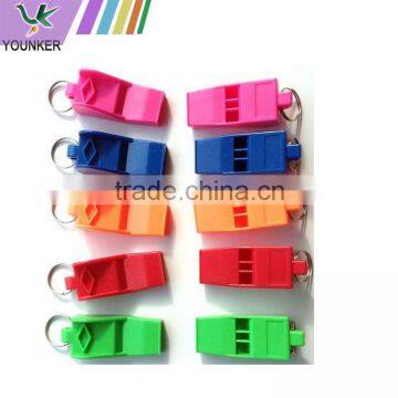 Basketball referees whistle a football match training special soft plastic plate environmental protection whistling a whistle