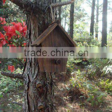 outdoor wooden bird house(FSC Certificate)