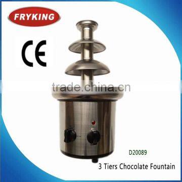 3 Tiers Commercial Chocolate Fountain For Party