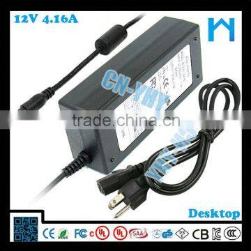 Best Selling for Led Light 12V 4.16a Ac/dc Switching Power Adapter 50w photo-3