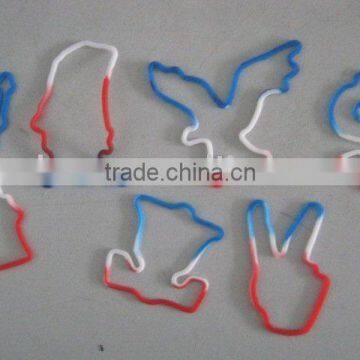 silicone shape bracelet