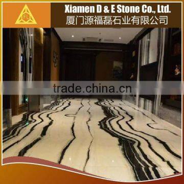 Hot Sale Polished Panda White Marble Stone