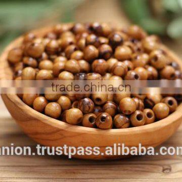 Olive Wood Round Beads 5mm