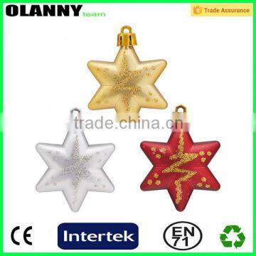 hanging promotion classical clear plastic christmas balls