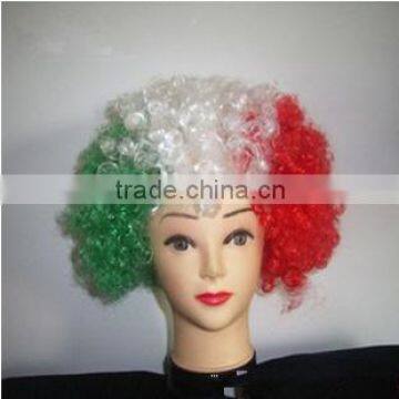 Best Selling Products Football Fans Wig Synthetic Hair Wig