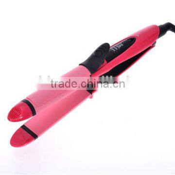 Fine Hair Straightener and Curling Iron in One LED photo-5