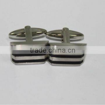 stainless steel cufflink custom cufflinks gold and silver watch