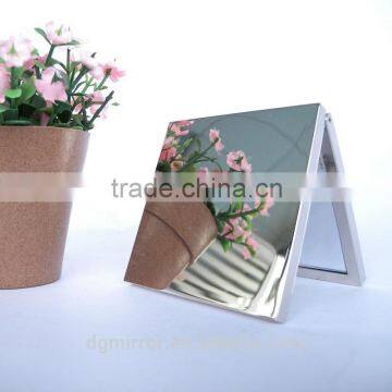 Party Pocket Compact Mirror, Beidesmaid Gift, Fold Double Sided Make up Mirror, Lady Square Metal Pocket Mirror photo-6