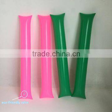 High Quality Pvc Colorful Inflatable Thunder Stick Sporting Noisemaker