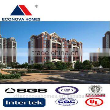 Econova Green prefabricated houses for sale equipped with green solar power system