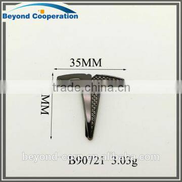 Zinc Alloy Casting Women Shoes Buckle Fixed Tag