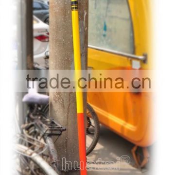 Telescopic measurement fiberglass hot stick