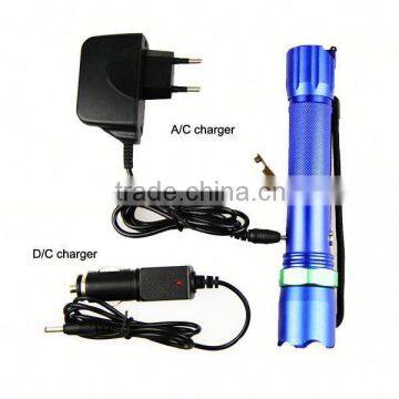 POPPAS 809B 3W Brightest XPE R2 Zoomable USB Power Bank Torch Light Police Flashlight photo-6