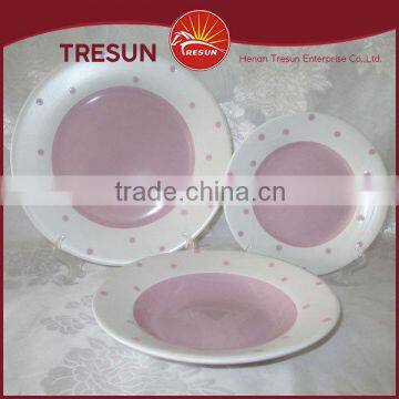 Hot Design Colorful Color Glazed 18pcs Dinnerset /dinner Ware/tableware Made in China photo-3