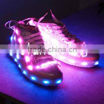 LED Lighting Dance Shoes With Shoelace
