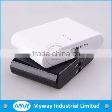 high quality insured mobile battery portable mobile phone charger smart power bank with real capacity