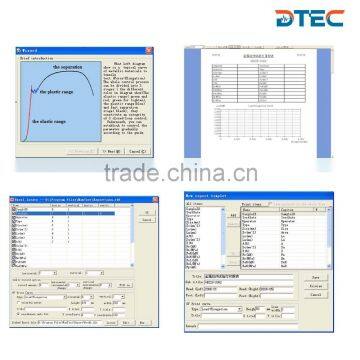 DTEC DEW-1000D Hydraulic Universal Testing Machine,1000KN,Computer Display,Electro-hydraulic Servo Motor,Manufacturer Price photo-3