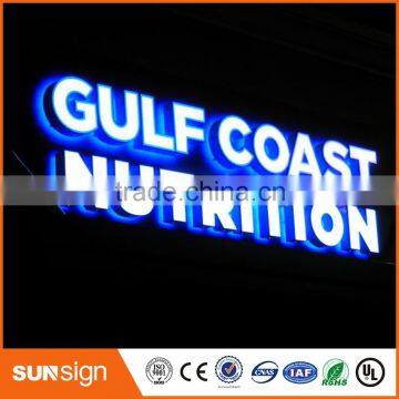 Machine Made Advertising Product Laser Engraving Acrylic Led Sign
