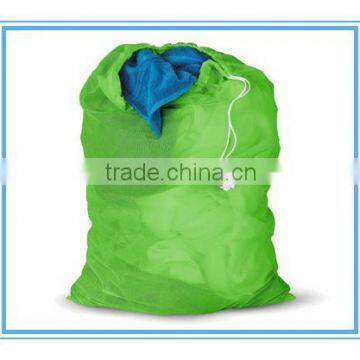 Laundry Wash Net Drawstring Organizer Storage Large Drawstring Carrying, Sport Laundry Bag photo-3