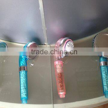 Filtered Hand Held Shower Head Filtration, High Pressure Rainfall Spa Water Saving, Negative Ionic Ion Flow Filter Handheld Show photo-2