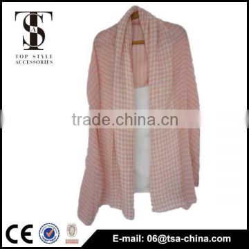 Fashion Acrylic Customized woven Fan Scarf For Promotion