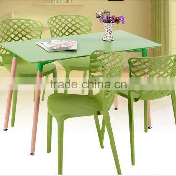 modern plastic rattan chair stackable plastic chair