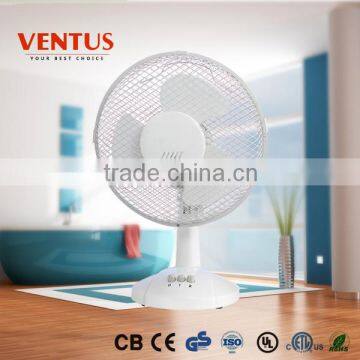 9" Electric Plastic Desk Fan