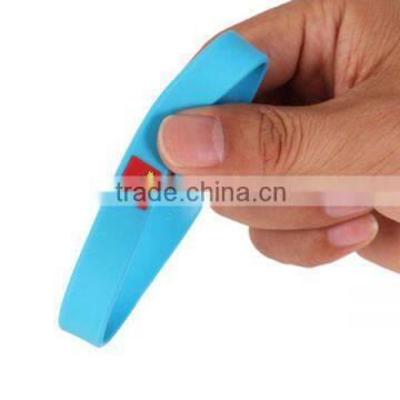 fancy various football silicone wristbands