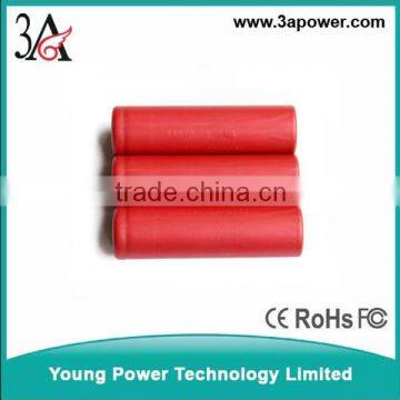 Sanyo 18500 3.7V rechargeable lithium ion battery with 18500 1700mah