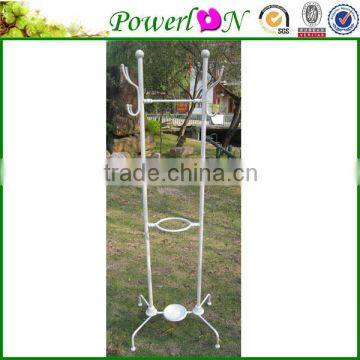 Wholesale New Design Antique Standing Wrough Iron Coat Rack Garden Ornament For Indoor Home I28M TS05 G00 X00 PL08-5608