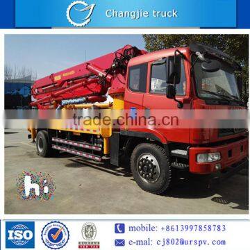 4*2 concrete mixer pump truck