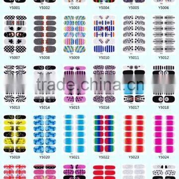 Nail Art Stickers 3D Mix Color Floral Design Decals Manicure Beautiful Fashion Accessories Decoration