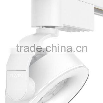 TIWIN 12W 2700K Commercial LED track light with white body