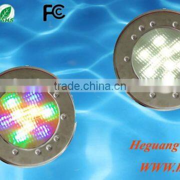 12V Recessed rgb underwater led lights remote control