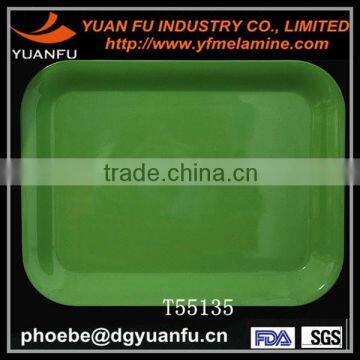 Hot melamine plastic food tray