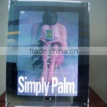 Super slim Advertisement Crystal Acrylic Sensor LED light box