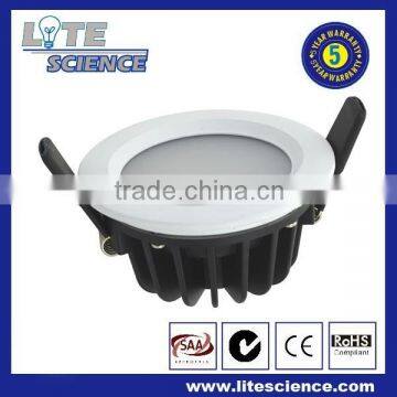 Anti-Glare12W 1000lm COB LED dowlight with 5 Years warranty from Lite Science